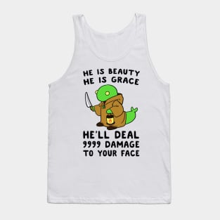 He Is Beauty He Is Grace Tank Top